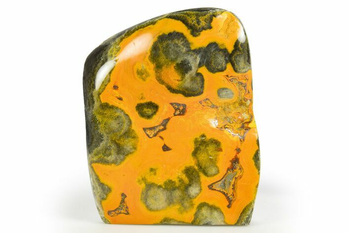 Very Vibrant, Free-Standing Polished Bumblebee Jasper #309688